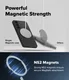 Ringke Silicone Magnetic Samsung Galaxy S26 Hoesje MagSafe Back Cover Zwart afbeelding 9