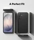Ringke Silicone Magnetic Samsung Galaxy S26 Hoesje MagSafe Back Cover Zwart afbeelding 12