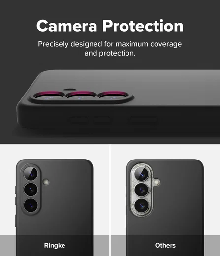 Ringke Silicone Magnetic Samsung Galaxy S26 Hoesje MagSafe Back Cover Zwart afbeelding 11
