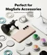 Ringke Silicone Magnetic Samsung Galaxy S26 Hoesje MagSafe Back Cover Zwart afbeelding 8