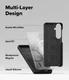 Ringke Silicone Magnetic Samsung Galaxy S26 Hoesje MagSafe Back Cover Zwart afbeelding 10