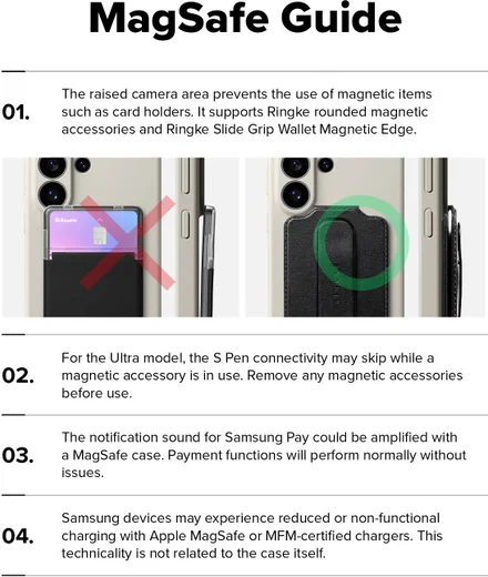Ringke Silicone Magnetic Samsung Galaxy S26 Hoesje MagSafe Back Cover Zwart afbeelding 16