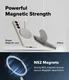 Ringke Silicone Magnetic Samsung Galaxy S26 Hoesje MagSafe Back Cover Grijs afbeelding 9