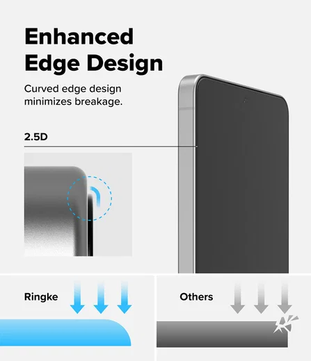 Ringke Easy Slide Samsung Galaxy S26 Screen Protector met Jig 2-Pack afbeelding 6