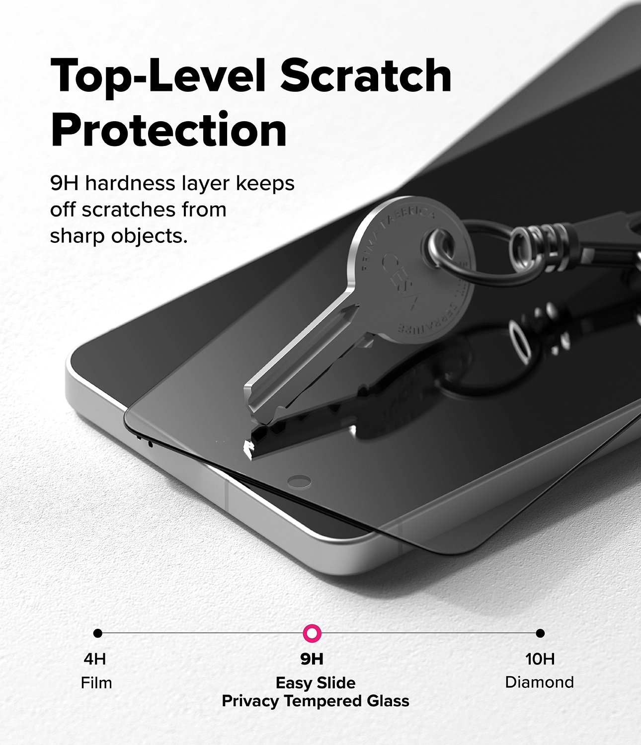 Ringke Easy Slide Privacy Samsung Galaxy S26 Screen Protector Jig 2-Pack afbeelding 10
