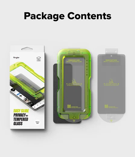 Ringke Easy Slide Privacy Samsung Galaxy S26 Screen Protector Jig 2-Pack afbeelding 15