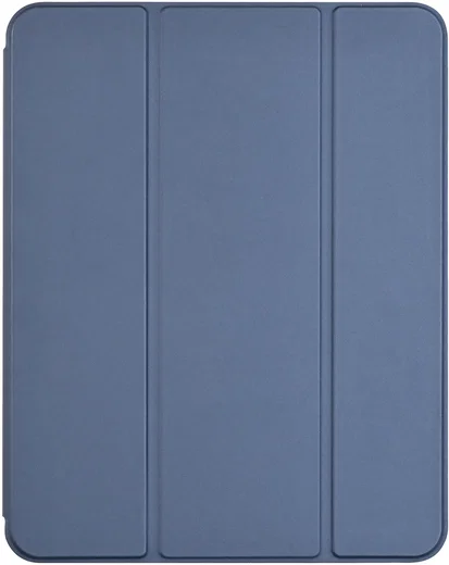 OnePlus Pad Lite Hoes Luxe Tri-Fold Book Case Kunst Leer Blauw afbeelding 8