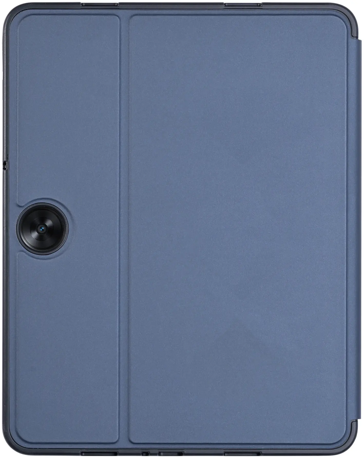 OnePlus Pad Lite Hoes Luxe Tri-Fold Book Case Kunst Leer Blauw afbeelding 9