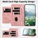 Samsung Galaxy A57 Hoesje Portemonnee Tulpen Book Case Roze afbeelding 4