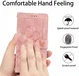 Samsung Galaxy A57 Hoesje Portemonnee Tulpen Book Case Roze afbeelding 10