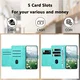 Samsung Galaxy A57 Hoesje Portemonnee Tulpen Book Case Groen afbeelding 5