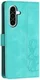 Samsung Galaxy A57 Hoesje Portemonnee Tulpen Book Case Groen afbeelding 16