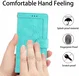 Samsung Galaxy A57 Hoesje Portemonnee Tulpen Book Case Groen afbeelding 11
