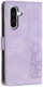 Samsung Galaxy A57 Hoesje Portemonnee Tulpen Book Case Paars afbeelding 16