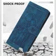 Samsung Galaxy A57 Hoesje Portemonnee Tulpen Book Case Blauw afbeelding 8