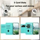 Samsung Galaxy A27 Hoesje Portemonnee Tulpen Book Case Groen afbeelding 4