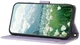 Samsung Galaxy A27 Hoesje Portemonnee Tulpen Book Case Paars afbeelding 15