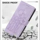 Samsung Galaxy A27 Hoesje Portemonnee Tulpen Book Case Paars afbeelding 8