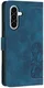 Samsung Galaxy A27 Hoesje Portemonnee Tulpen Book Case Blauw afbeelding 12