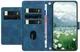 Samsung Galaxy A27 Hoesje Portemonnee Tulpen Book Case Blauw afbeelding 11
