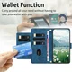 Samsung Galaxy A27 Hoesje Portemonnee Tulpen Book Case Blauw afbeelding 6