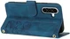 Samsung Galaxy A27 Hoesje Portemonnee Tulpen Book Case Blauw afbeelding 13
