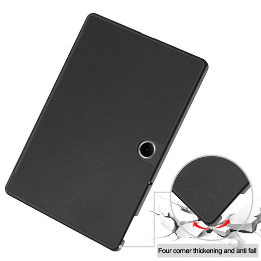 OnePlus Pad Lite / Oppo Pad SE Hoes Tri-Fold Book Case met Standaard Zwart afbeelding 8