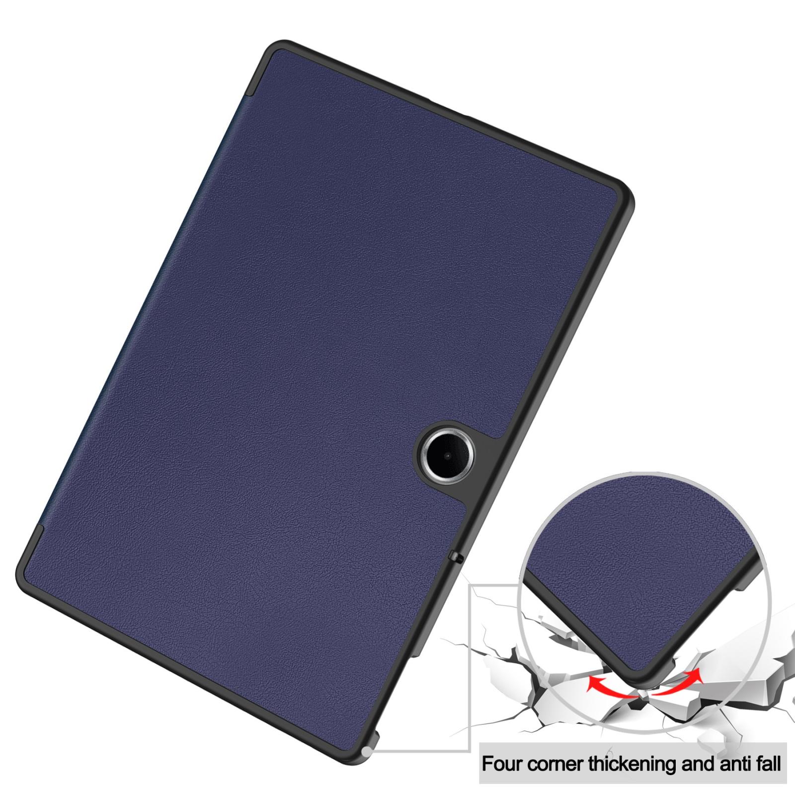 OnePlus Pad Lite / Oppo Pad SE Hoes Tri-Fold Book Case met Standaard Blauw afbeelding 8