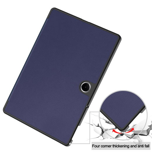 OnePlus Pad Lite / Oppo Pad SE Hoes Tri-Fold Book Case met Standaard Blauw afbeelding 8
