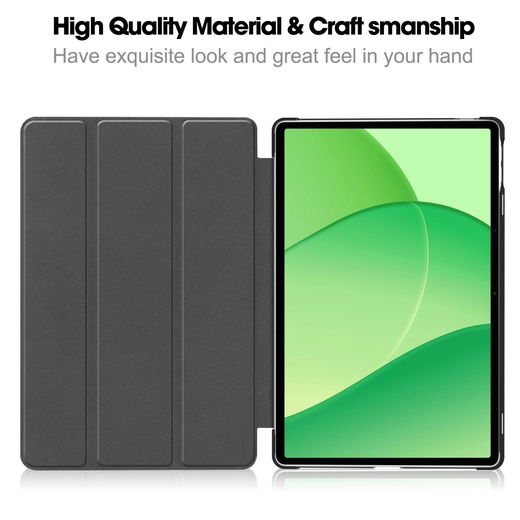 OnePlus Pad Lite / Oppo Pad SE Hoes Tri-Fold Book Case met Standaard Blauw afbeelding 4