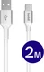 Buddi Flex USB-A naar USB-C Kabel 12W Fast Charge 2M Wit