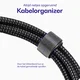 Buddi Flex USB-A naar USB-C Kabel 12W Fast Charge 3M Wit afbeelding 4