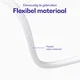 Buddi Flex USB-C naar USB-C Kabel 100W Super Fast Charge 2M Wit afbeelding 5