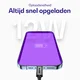 Buddi Flex USB-A naar USB-C Krulsnoer Kabel 12W Fast Charge 2M Zwart afbeelding 5