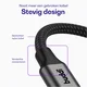 Buddi Flex USB-A naar Lightning Krulsnoer Kabel 12W Fast Charge 2M Zwart afbeelding 8