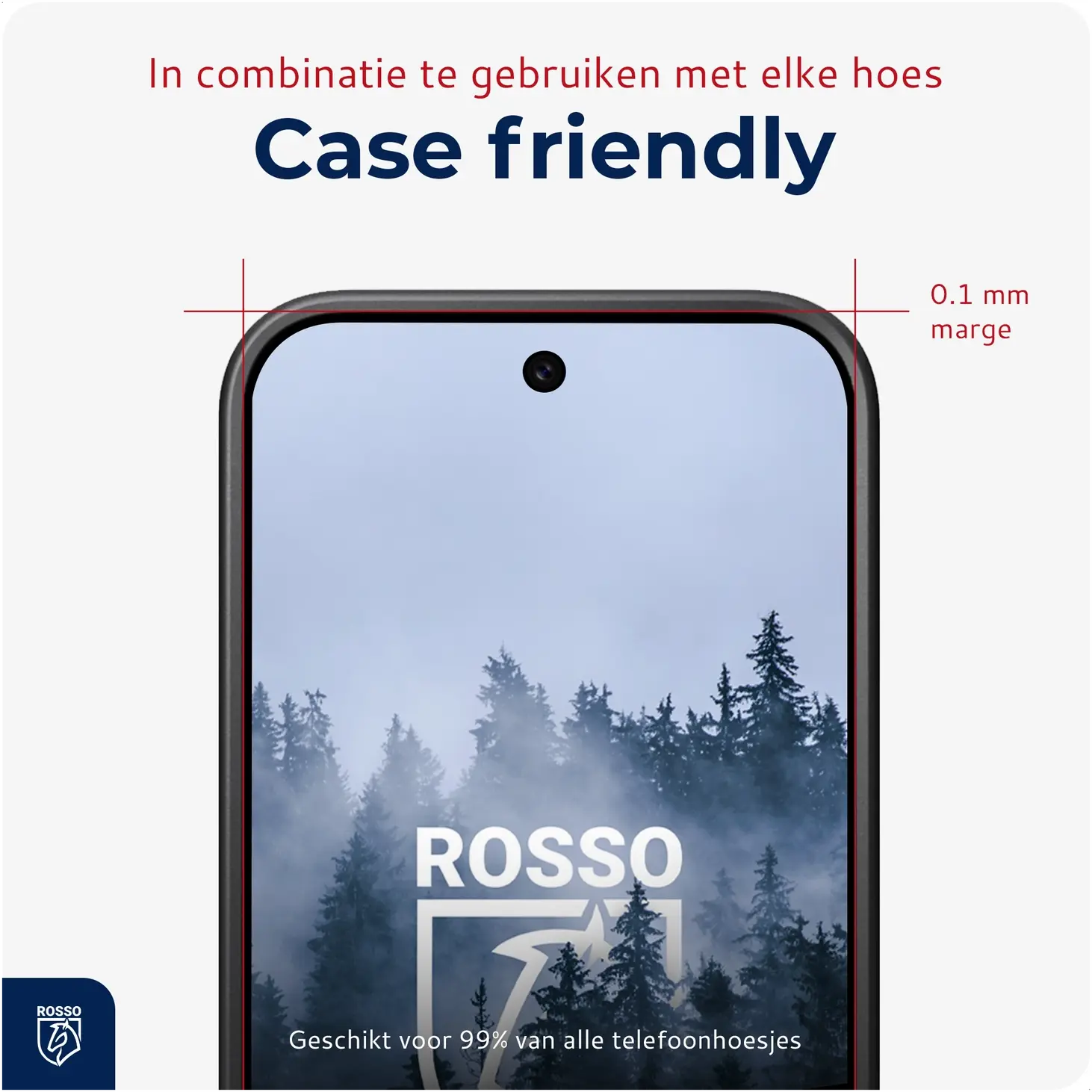 Rosso Samsung Galaxy A57 Privacy Glass met Installatietray Dust Removal afbeelding 5