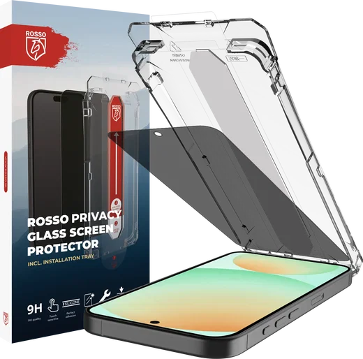 Rosso Samsung Galaxy A37 Privacy Glass met Installatietray Dust Removal afbeelding 1
