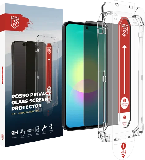 Rosso Samsung Galaxy A27 Privacy Glass met Installatietray Dust Removal afbeelding 1