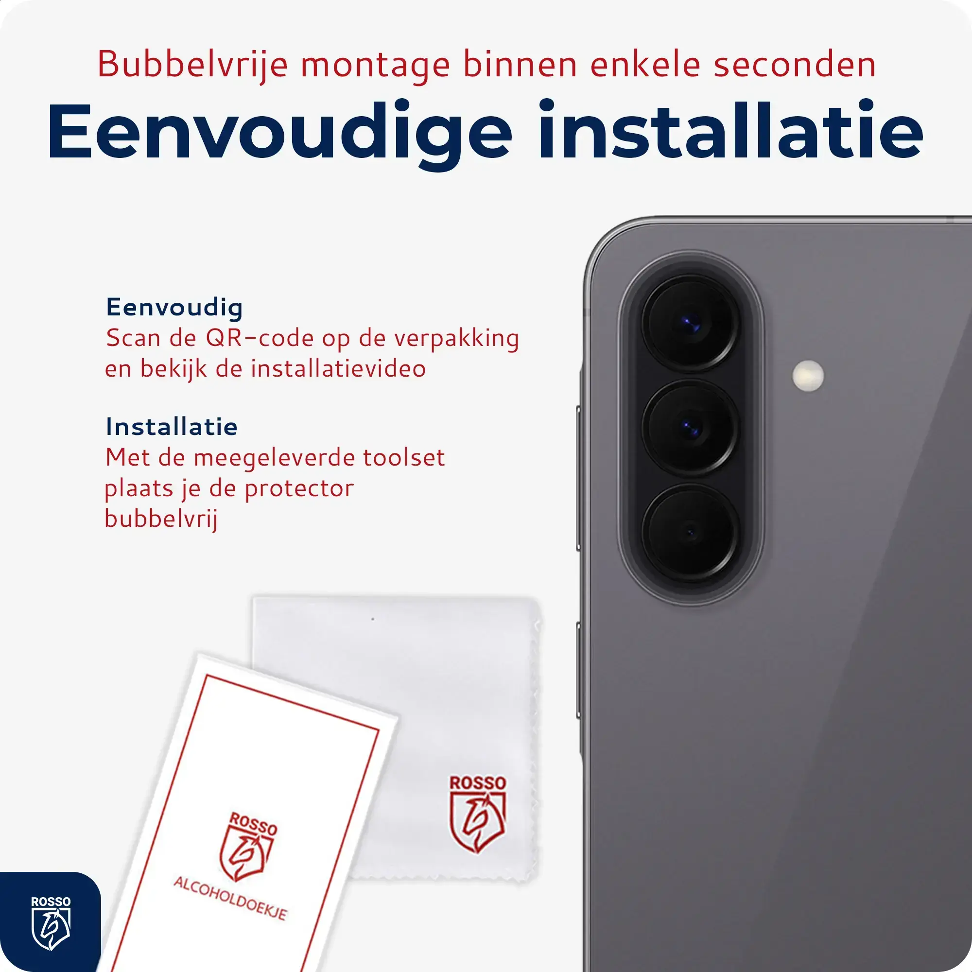 Rosso Samsung Galaxy A27 Camera Lens Protector Zwart afbeelding 6
