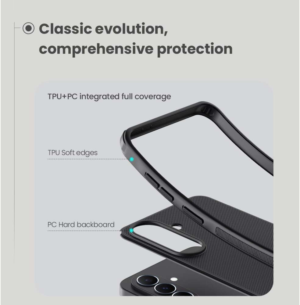 Nillkin Super Frosted Shield Samsung Galaxy A37 Back Cover Zwart afbeelding 10
