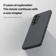 Nillkin Super Frosted Shield Samsung Galaxy A37 Back Cover Zwart afbeelding 7