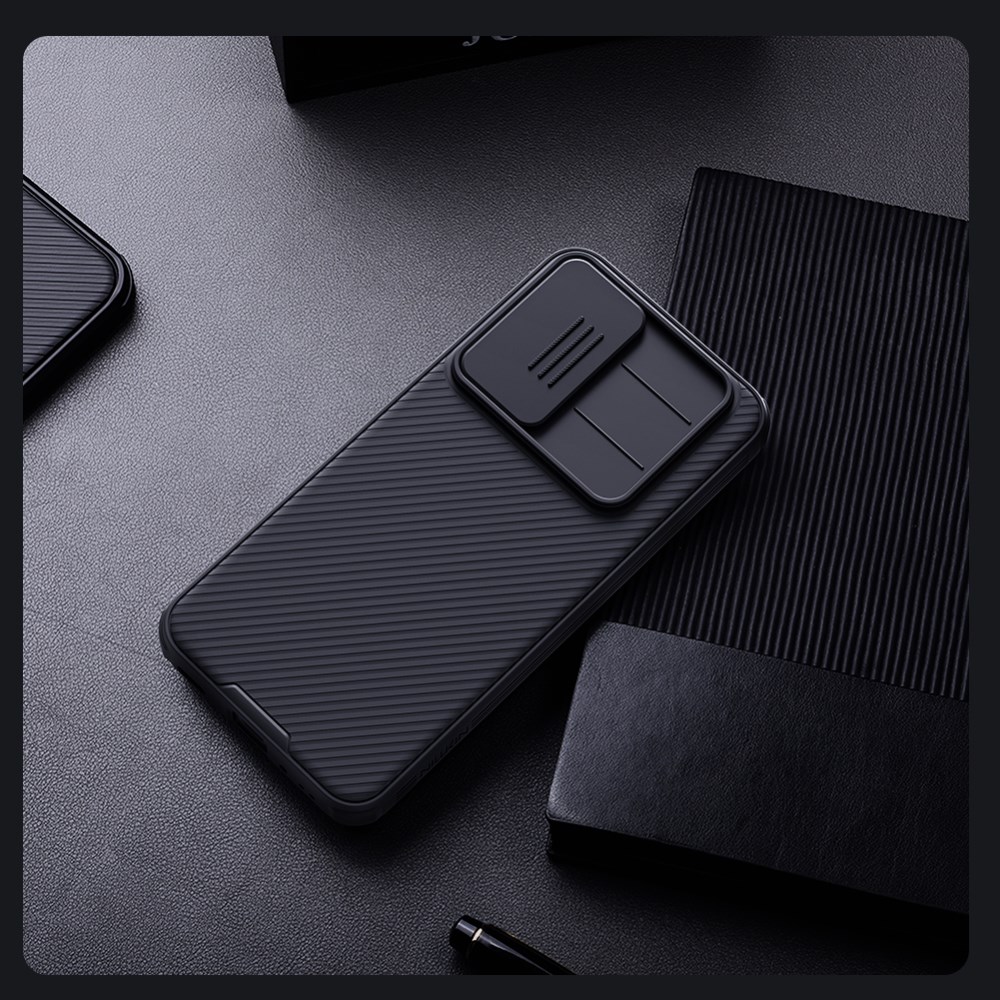 Nillkin CamShield Samsung Galaxy A37 Camera Slider Back Cover Zwart afbeelding 8