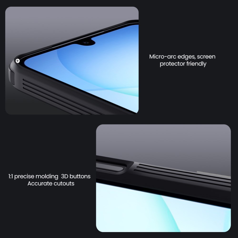 Nillkin CamShield Samsung Galaxy A37 Camera Slider Back Cover Zwart afbeelding 7