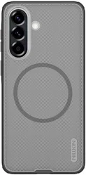 Nillkin Frosted Shield Samsung A57 Hoesje MagSafe Back Cover Transparant Zwart afbeelding