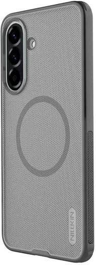 Nillkin Frosted Shield Samsung A57 Hoesje MagSafe Back Cover Transparant Zwart afbeelding 2
