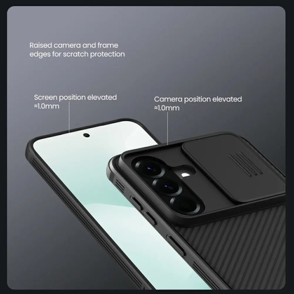 Nillkin CamShield MagSafe Samsung Galaxy A57 Hoesje Camera Slider Zwart afbeelding 12