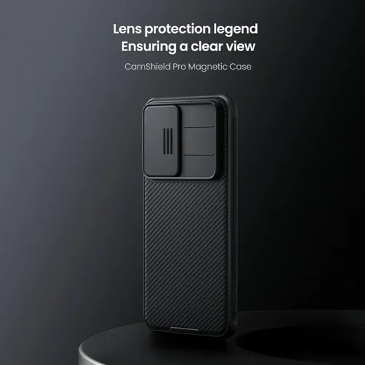Nillkin CamShield MagSafe Samsung Galaxy A57 Hoesje Camera Slider Zwart afbeelding 5