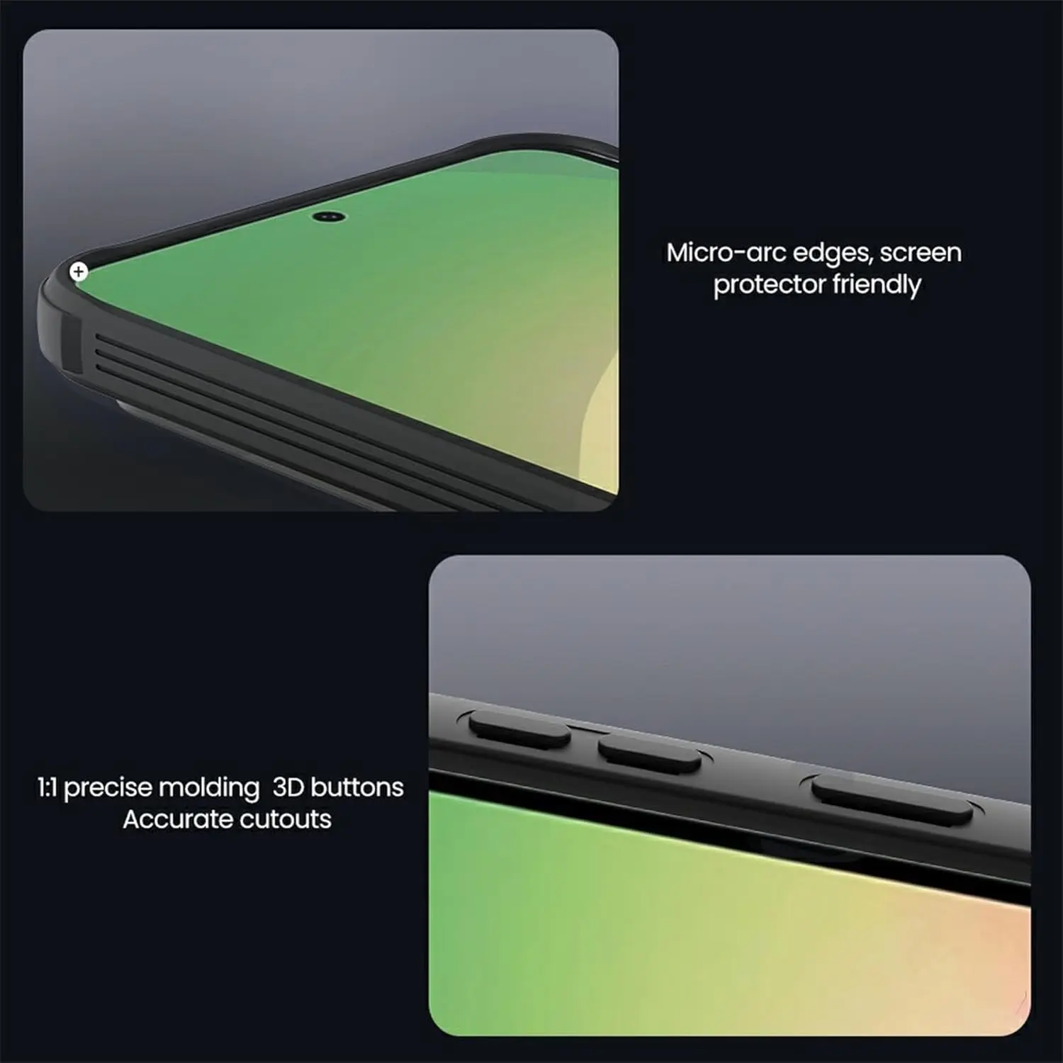 Nillkin CamShield Prop Samsung Galaxy A57 Hoesje MagSafe / Qi2 Back Cover Zwart afbeelding 11