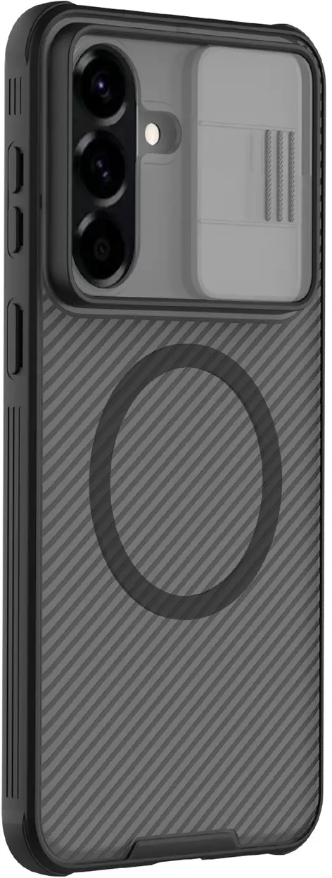Nillkin CamShield Prop Samsung Galaxy A57 Hoesje MagSafe / Qi2 Back Cover Zwart afbeelding 12