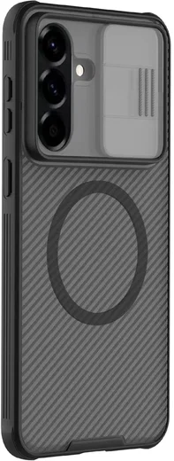 Nillkin CamShield Prop Samsung Galaxy A57 Hoesje MagSafe / Qi2 Back Cover Zwart afbeelding 12
